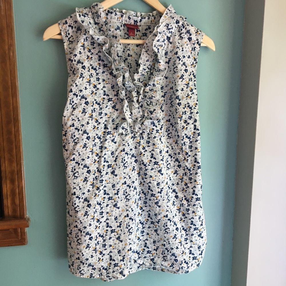 Floral Sleeveless Top